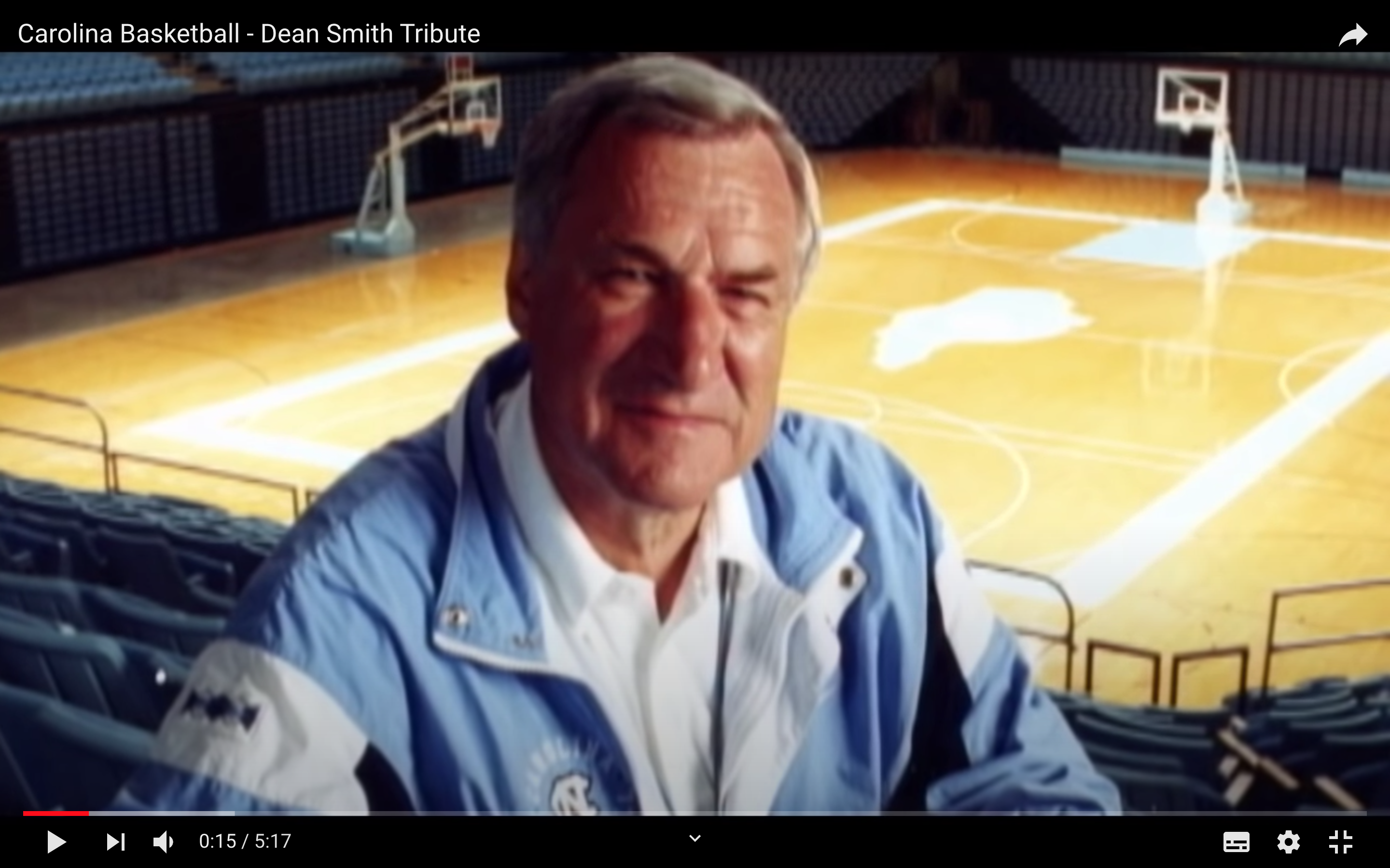Carolina Basketball: Dean Smith Tribute