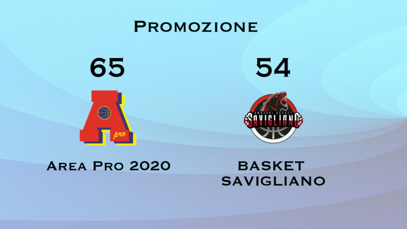Promozione: AreaPro2020 vince a Savigliano