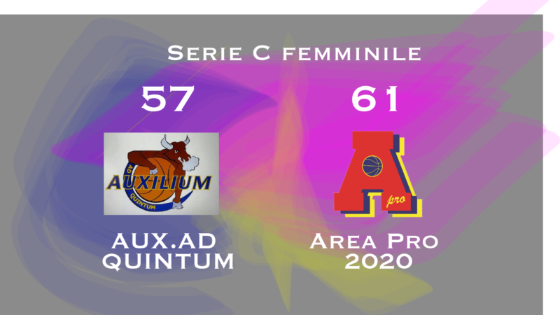 Serie C femminile: AP2020 vittoria importante vs Auxilium ad Quintum