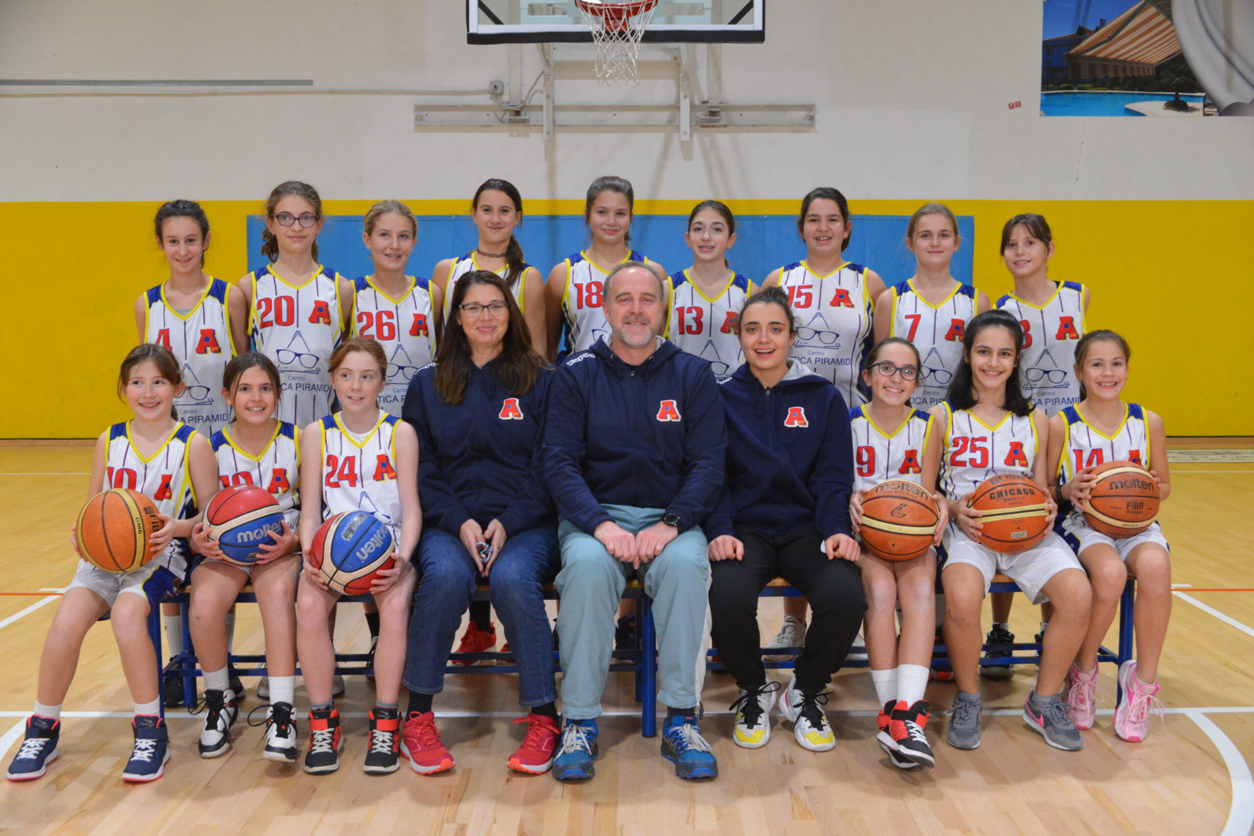 Under 13 femminile: AreaPro2020 match equilibrato con Cuneo