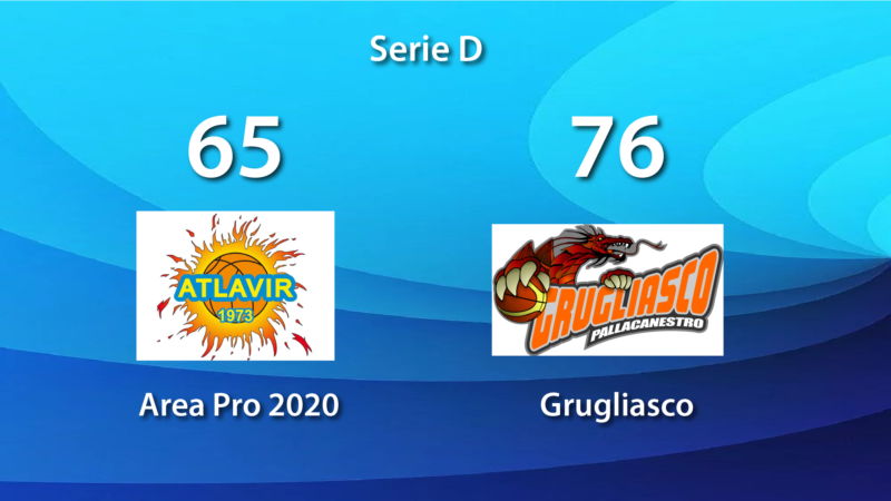 Serie D: Atlavir  non supera Grugliasco