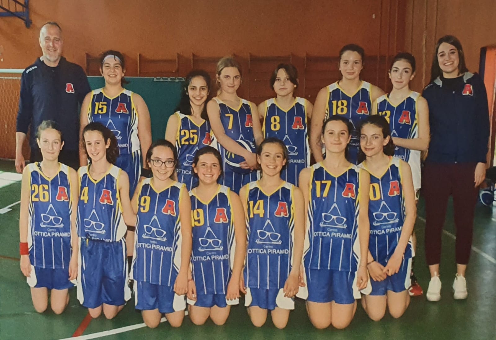 Torneo di Pesaro Femminile: Under 13 AP2020, superiori alle aspettative nel carattere e nell’esperienza di Pesaro…Brave!!