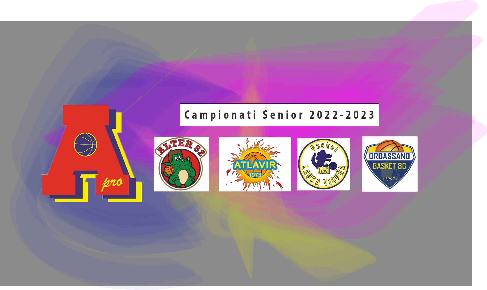 A Rivalta presentate tutte le squadre di Area Pro senior : Atlavir D, Oasi D, Orbassano D, Prima divisione Alter’82 e AreaPro2020 C silver.
